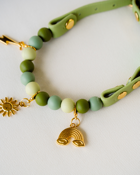 Signature Collar Gato Verde