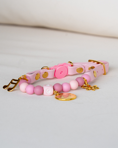 Signature Collar Gato Rosado